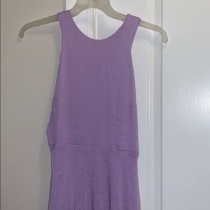 Lilac purple dress